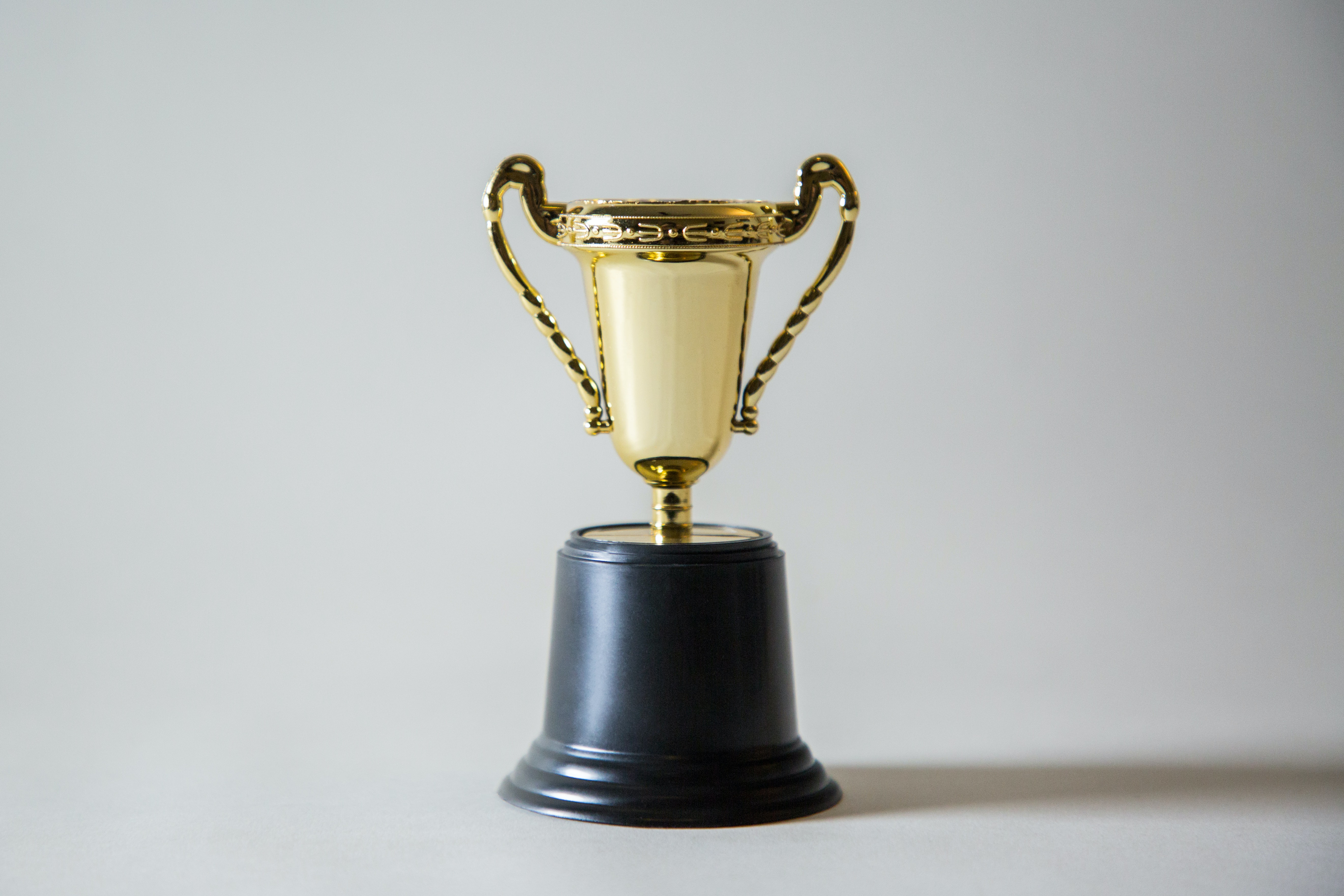 Golden trophy to symbolize awards